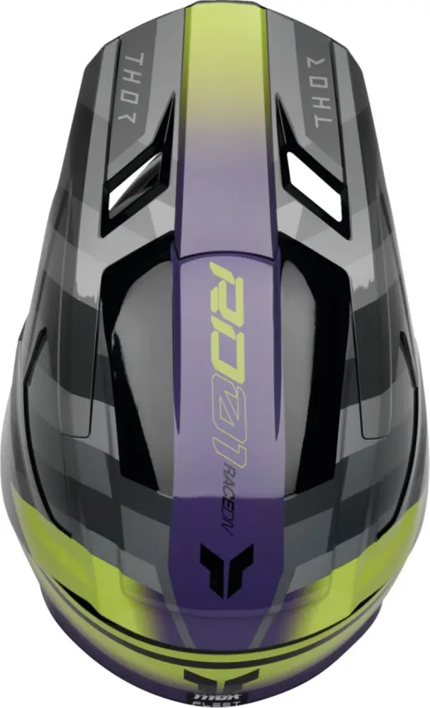 THOR - HELMET FLEET YTH CAMBER BK/PU  - 01111771