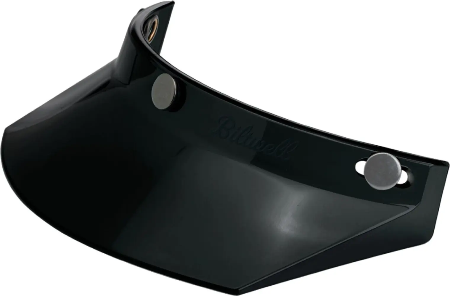 BILTWELL - VISOR MOTO 3SNAP BLK - 01321009