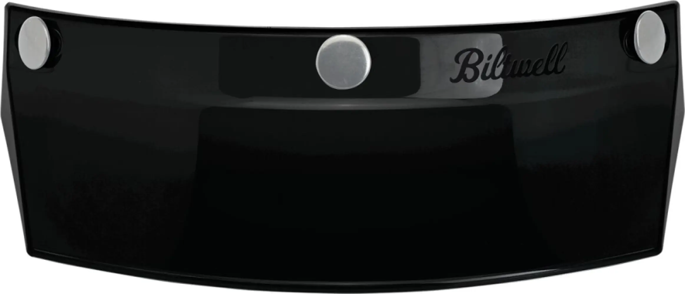 BILTWELL - VISOR MOTO 3SNAP BLK - 01321009