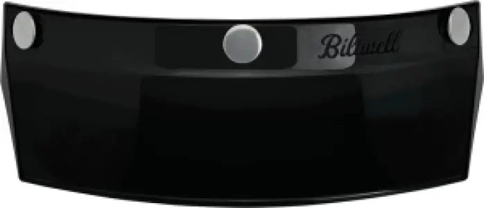 BILTWELL - VISOR MOTO 3SNAP BLK - 01321009