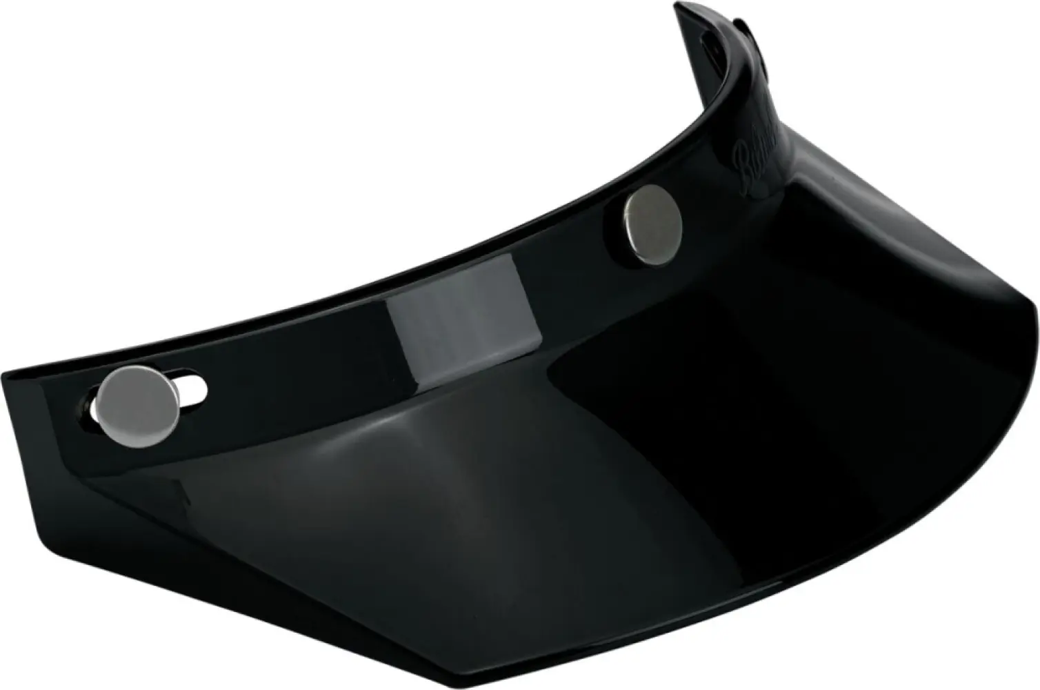 BILTWELL - VISOR MOTO 3SNAP BLK - 01321009