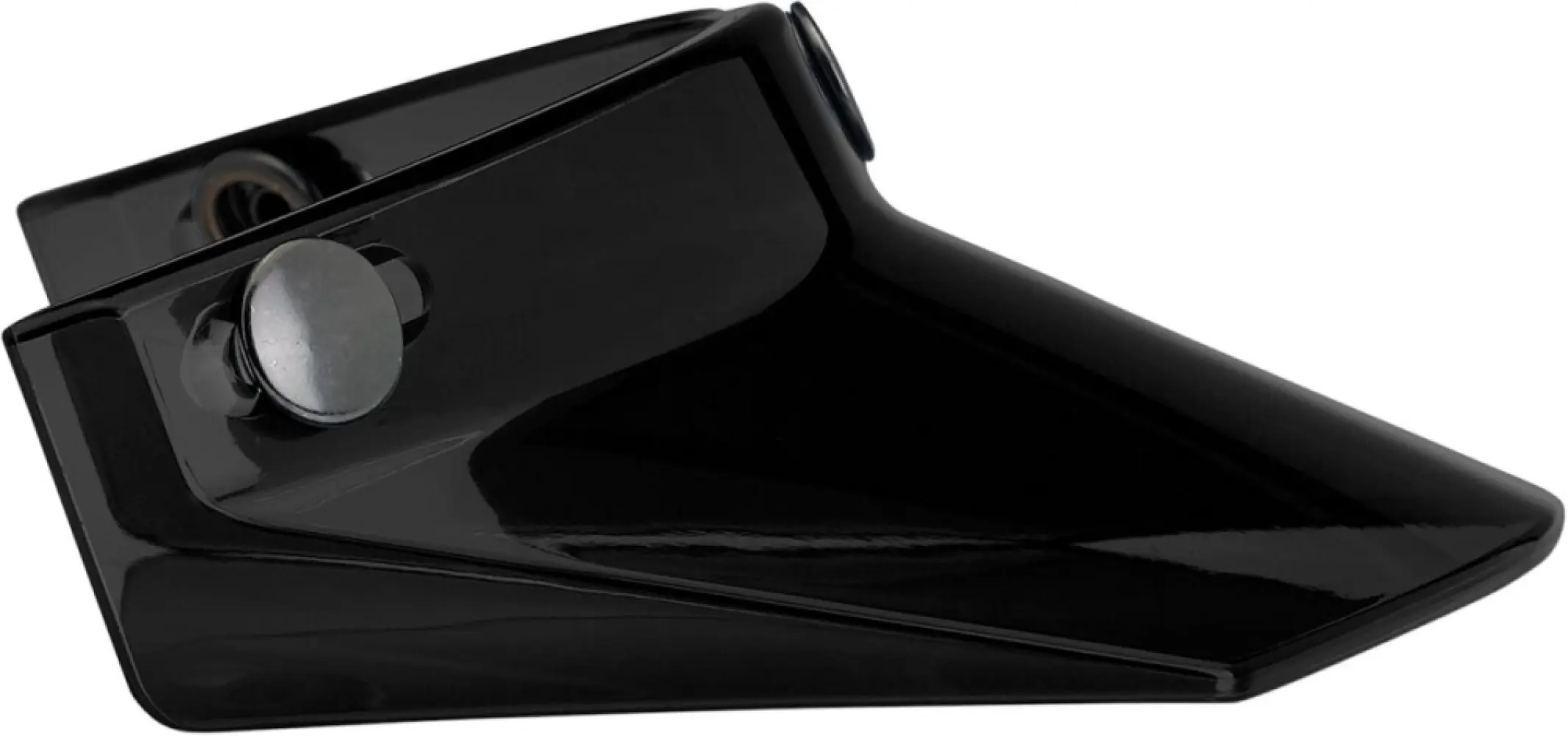 BILTWELL - VISOR MOTO 3SNAP BLK - 01321009