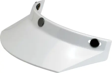 BILTWELL - VISOR MOTO 3SNAP WHT - 01321010