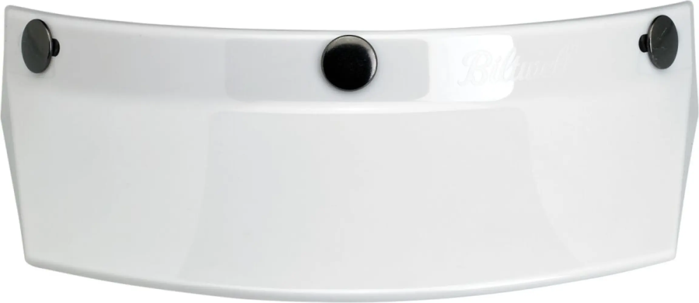 BILTWELL - VISOR MOTO 3SNAP WHT - 01321010