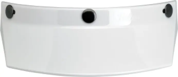 BILTWELL - VISOR MOTO 3SNAP WHT - 01321010