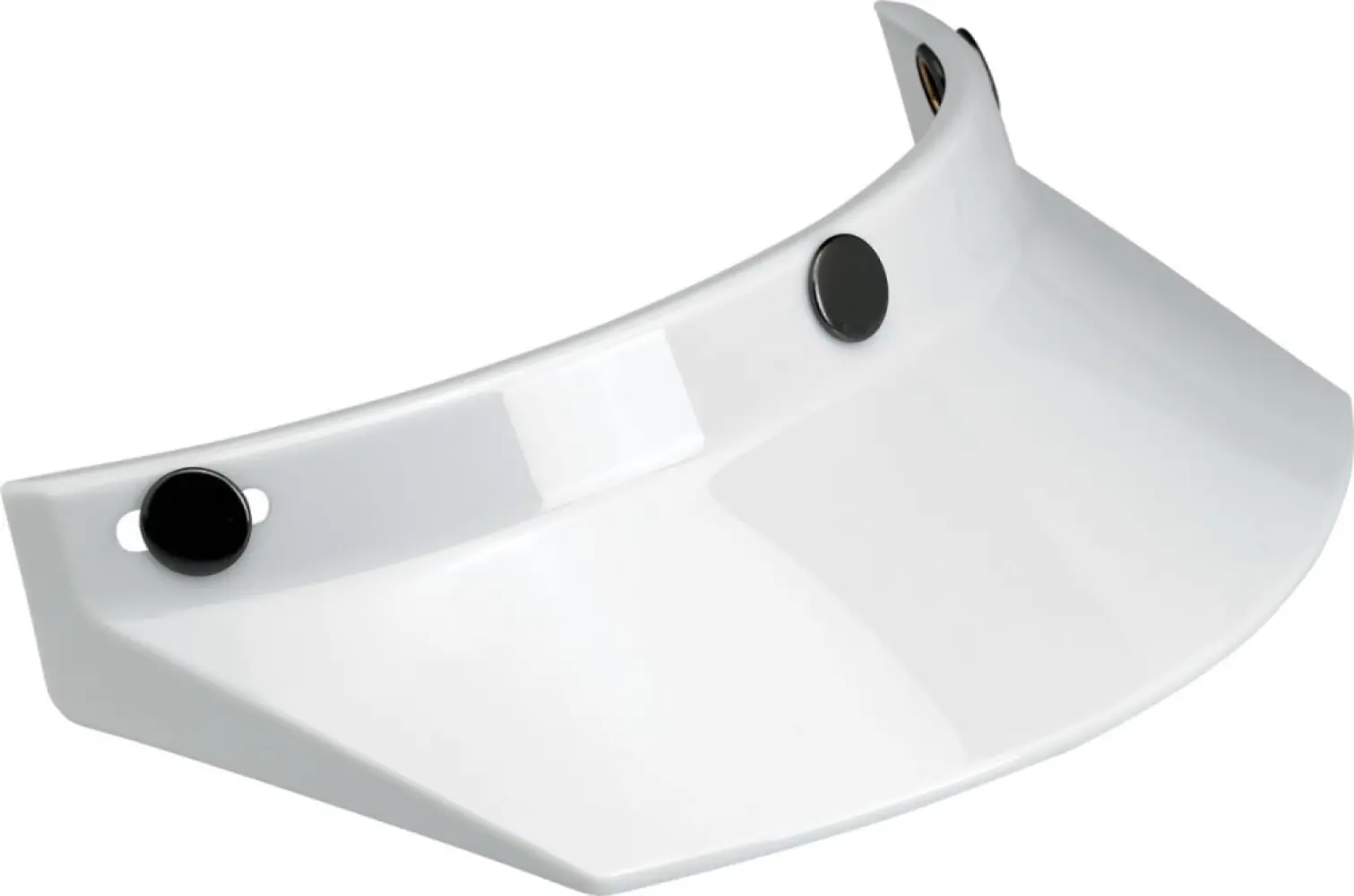 BILTWELL - VISOR MOTO 3SNAP WHT - 01321010