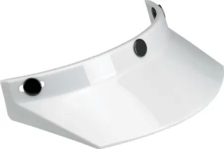 BILTWELL - VISOR MOTO 3SNAP WHT - 01321010