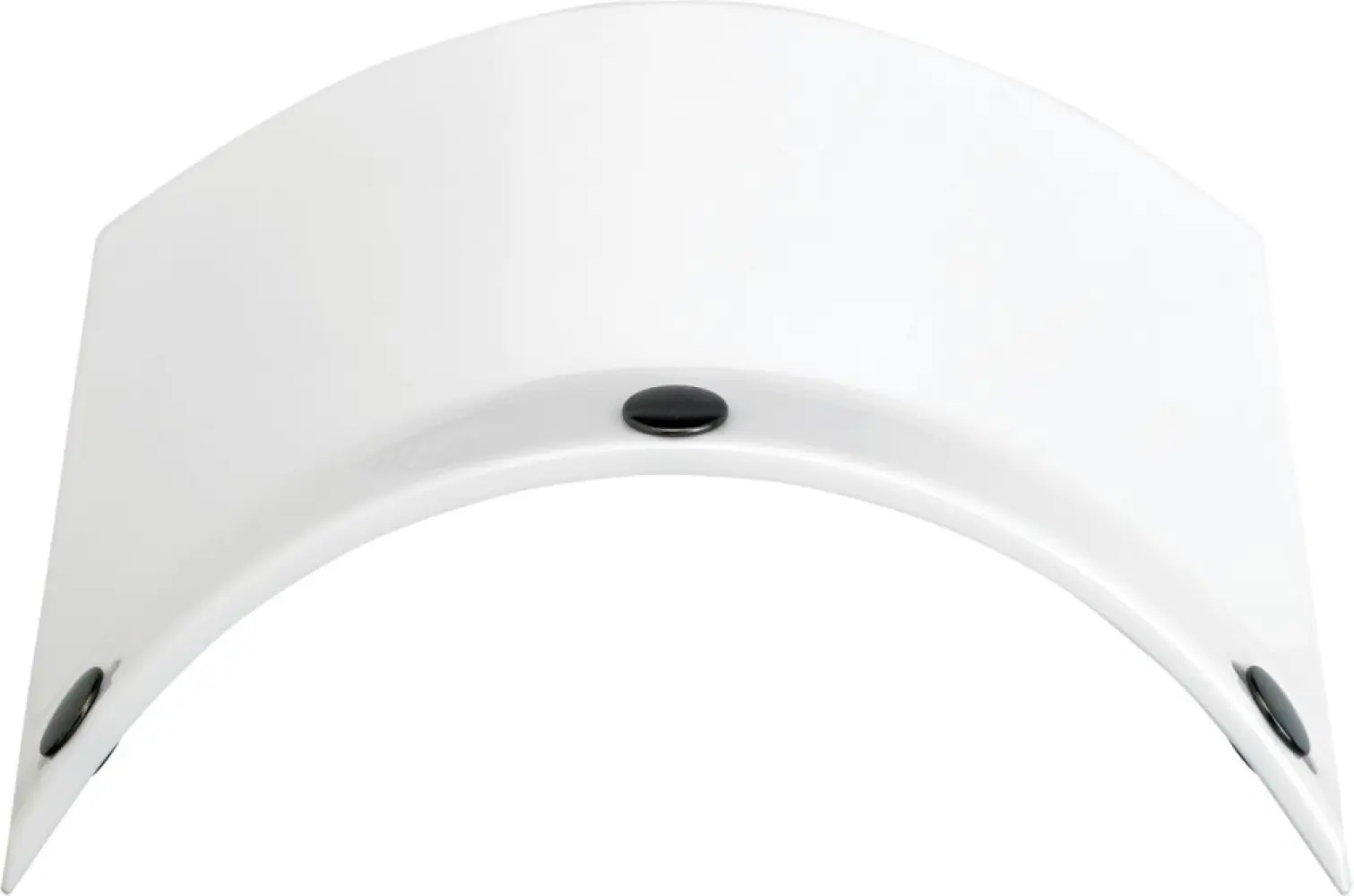 BILTWELL - VISOR MOTO 3SNAP WHT - 01321010