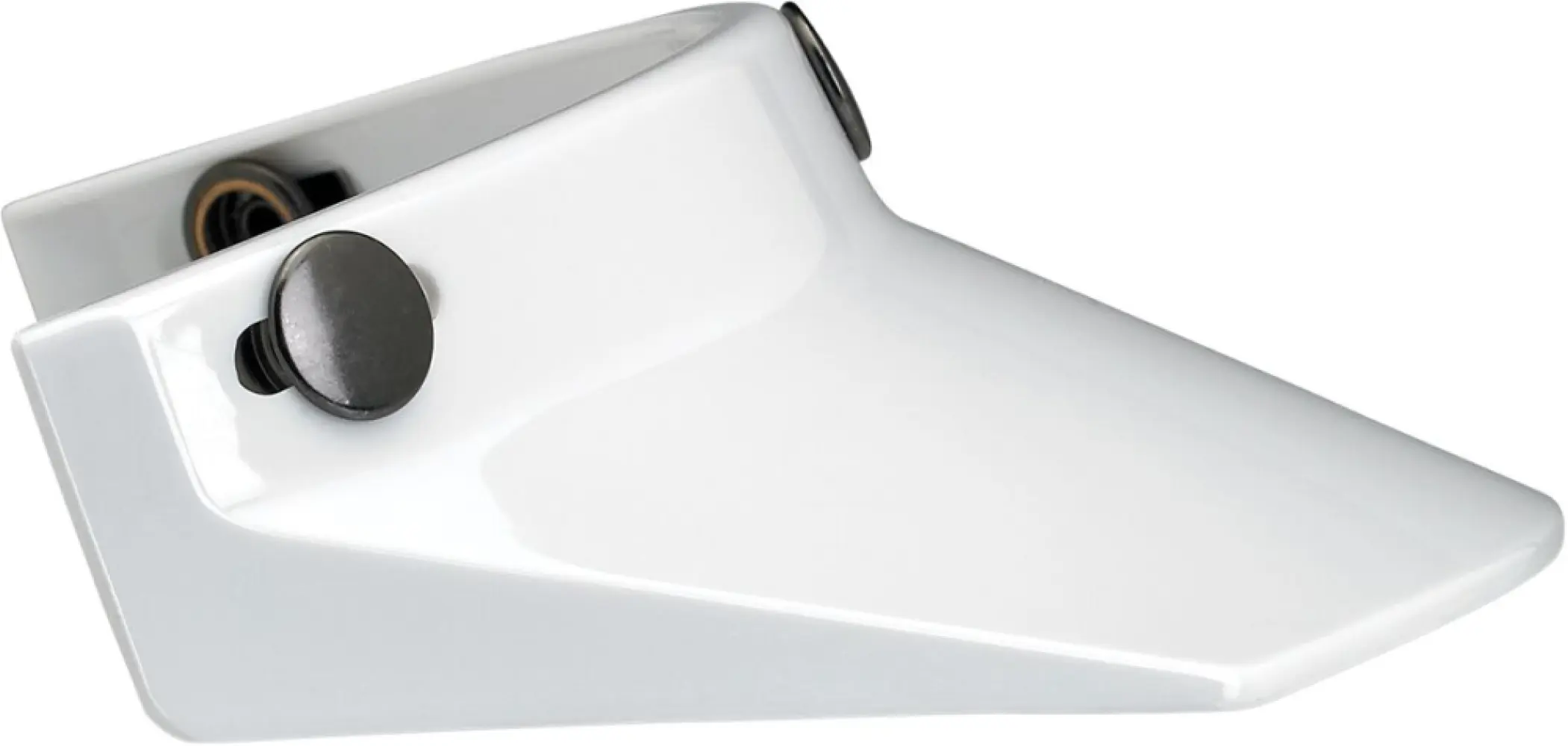 BILTWELL - VISOR MOTO 3SNAP WHT - 01321010