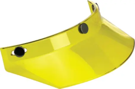 BILTWELL - VISOR MOTO 3SNAP YLW - 01321011