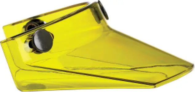 BILTWELL - VISOR MOTO 3SNAP YLW - 01321011
