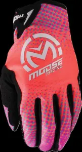 MOOSE OFFROAD SOFT-GOODS - GLOVE SX1 PINK/PURPLE/TEAL XL - 33308075