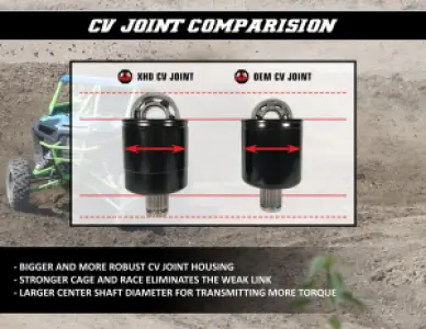 DEMON - AXLE XHD YA YXZ1000R - 02141778