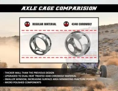 DEMON - AXLE XHD YA YXZ1000R - 02141778