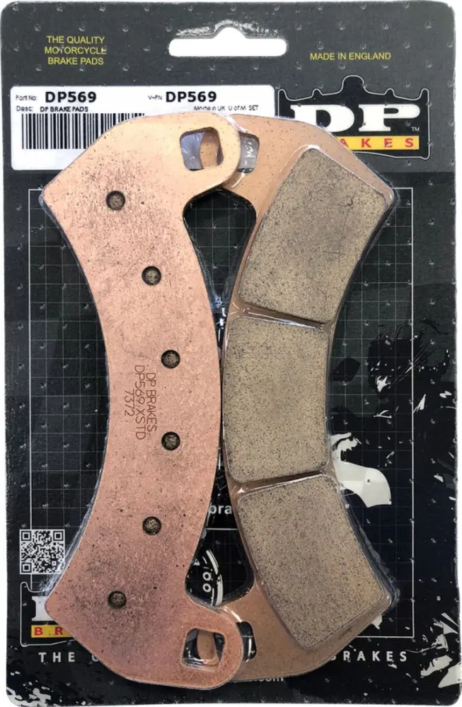 DP BRAKES - BRAKE PAD SINTERED DP569 - 17212520