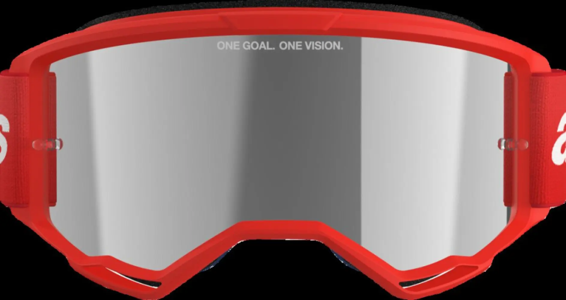 ALPINESTARS GOGGLES - GOGGLE VISION 3 WORDMARK RED M - 26013785