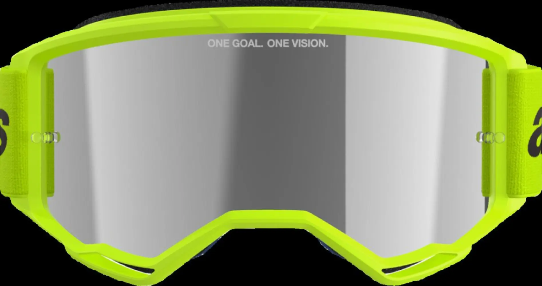 ALPINESTARS GOGGLES - GOGGLE VISION 3 WORDMARK YLW F - 26013786