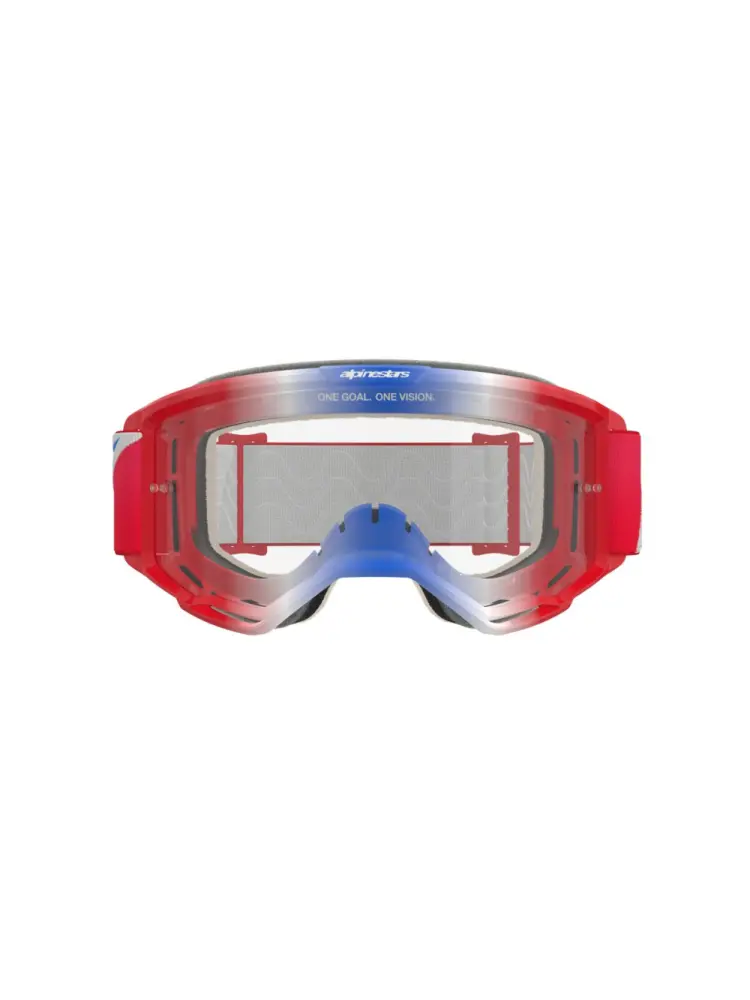 ALPINESTARS GOGGLES - GOGGLE VISION 5 CORP RED/WT/BL - 26013895