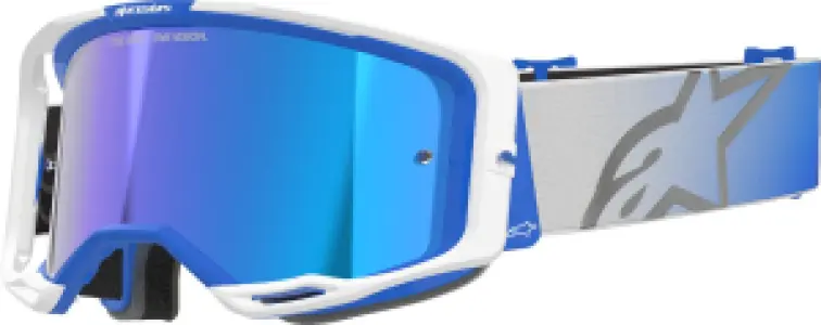 ALPINESTARS GOGGLES - GOGGLE VISION 8 CORP BL/WT MIR - 26013899
