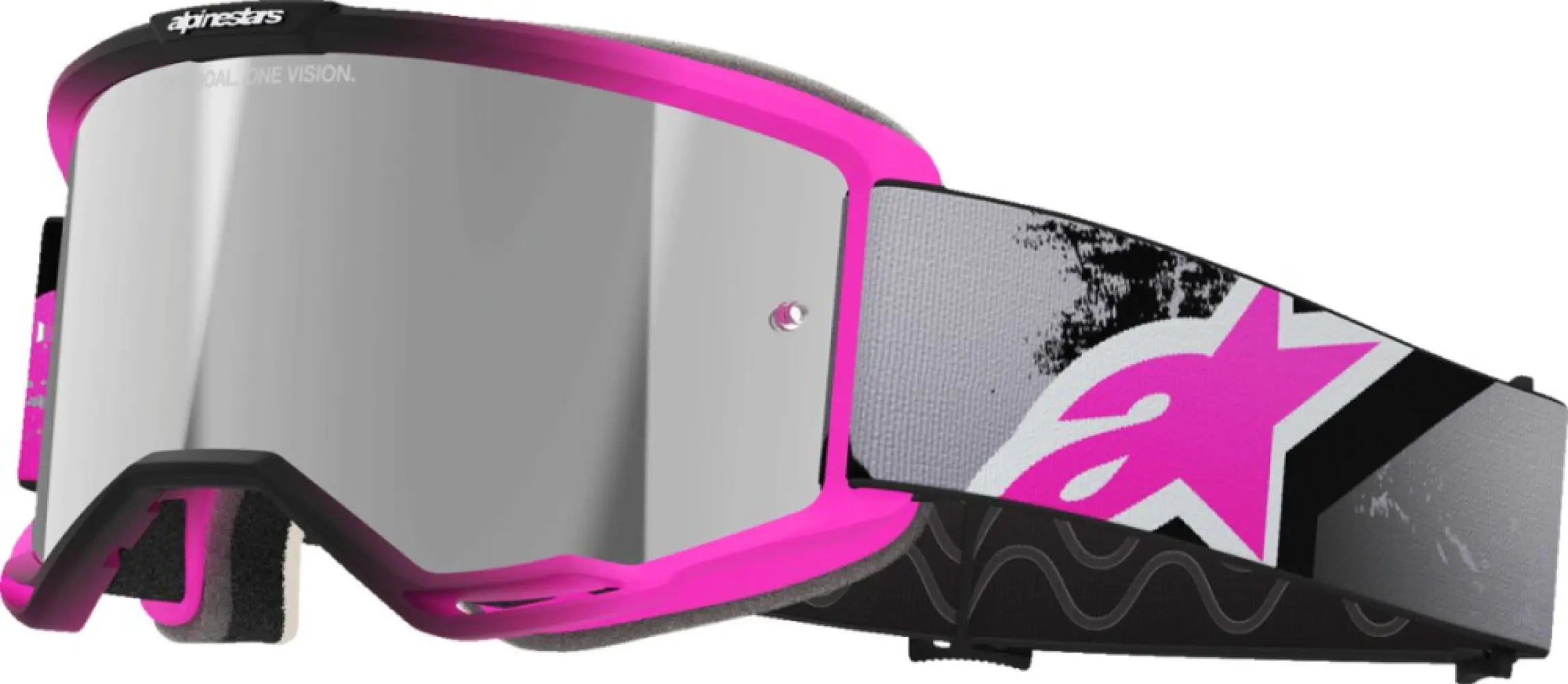 ALPINESTARS GOGGLES - GOGGLE VISION 5 LAHND IRON/PIN - 26013943