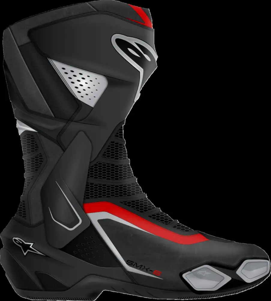 ALPINESTARS (ROAD) - BOOTS SMX-6 V3 BK/SI/RD 46 - 34041829