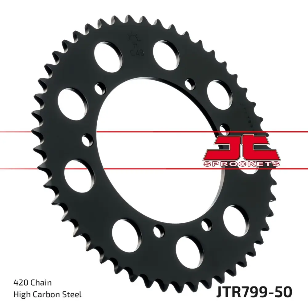 JT SPROCKETS - SPROCKET REAR 50T 420 - 12100467