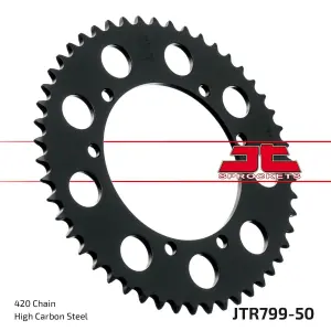JT SPROCKETS - SPROCKET REAR 50T 420 - 12100467