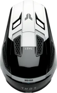 THOR - HELMET FLEET STORM BK/WH XL - 01108914