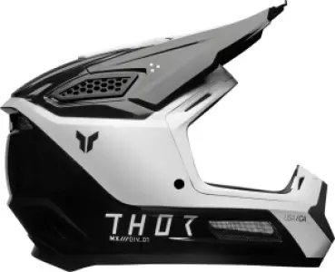 THOR - HELMET FLEET STORM BK/WH 2X - 01108915