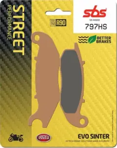 SBS - BRAKE PAD SINT FR - 17221194