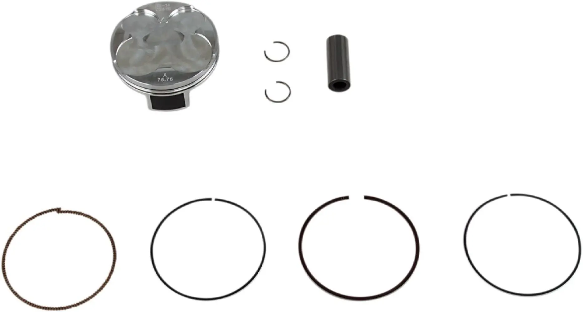VERTEX - PISTON KIT CRF250R 16-17 76.76 - 09104083