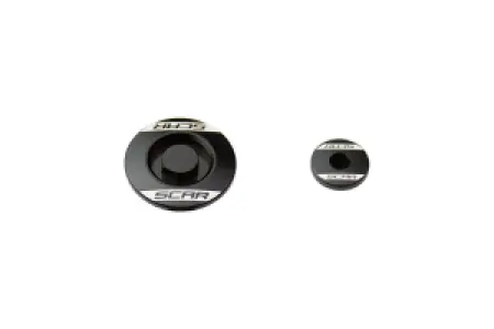 SCAR RACING - ENGINE PLUG KXF BLACK - 09402252