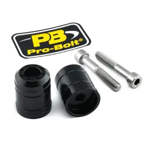 PRO BOLT - BAR END KAW 10 BLACK - 06340514