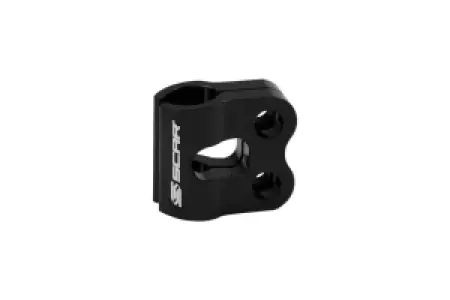 SCAR RACING - BRAKELINE CLAMP KAWA/SUZ BLACK - 17420805