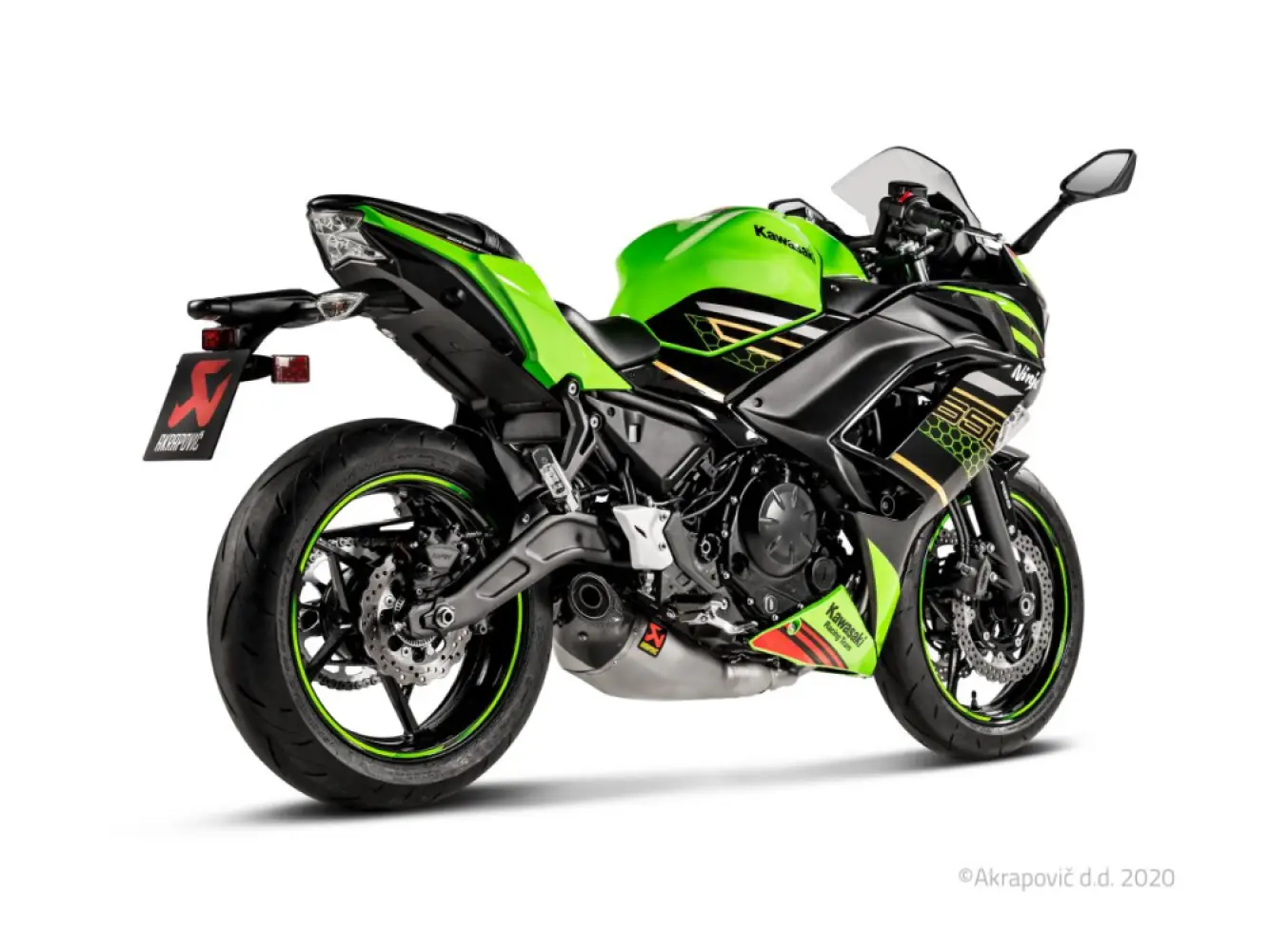 AKRAPOVIC - EXHAUST RAC SS/TI Z650 - 18102770
