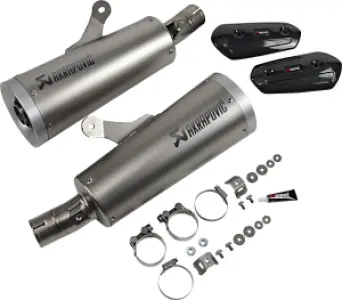 AKRAPOVIC - MUFFLERS TI VMAX 2009 - 18112078