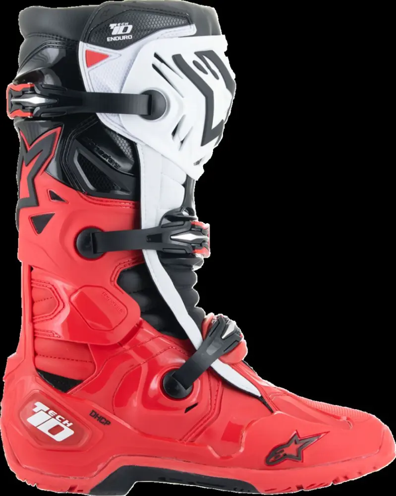 ALPINESTARS(MX) - BOOT TECH 10 ENDURO BRIGHT RED - 34103235