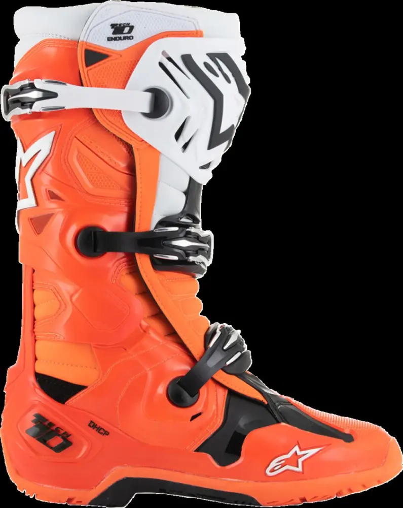 ALPINESTARS(MX) - BOOT TECH 10 ENDURO ORANGE FLU - 34103241
