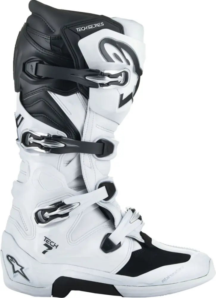ALPINESTARS(MX) - BOOT TECH 7 WHITE/BLACK 8 - 34103261