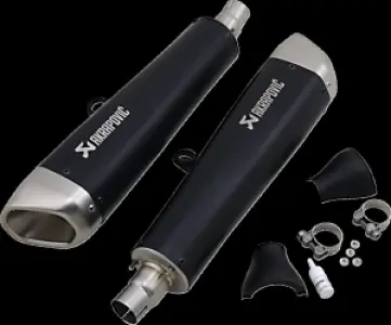 AKRAPOVIC - MUFFLERS TI BK SPD TWIN - 18113942