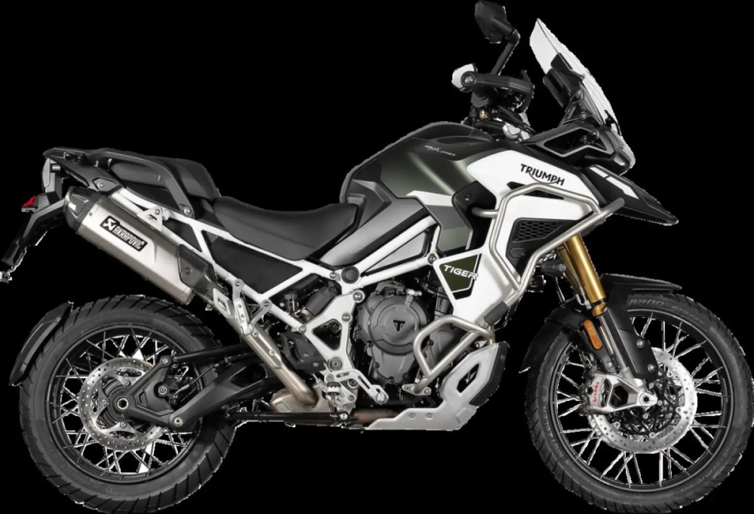 AKRAPOVIC - MUFFLER TI TIGER 1200 - 18114439