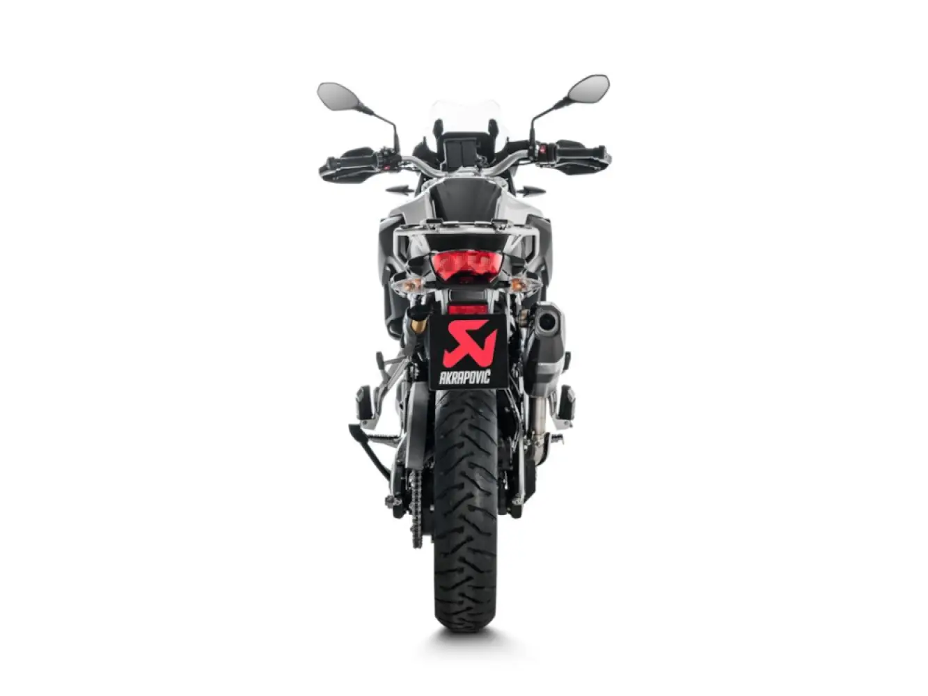 AKRAPOVIC - MUFFLER SLIP-ON TI/CF F750GS/8 - 18114887