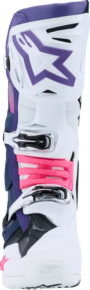 ALPINESTARS(MX) - BOOT TECH 10 WHT/VLT/NVY/PINK  - 34103374