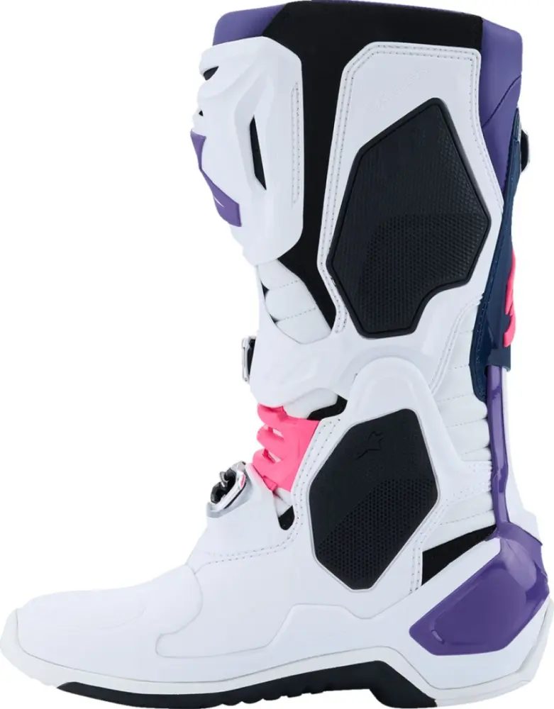 ALPINESTARS(MX) - BOOT TECH 10 WHT/VLT/NVY/PINK  - 34103374