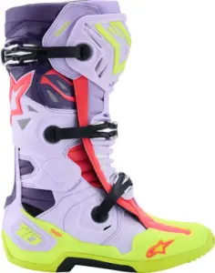 ALPINESTARS(MX) - BOOT TECH 10 S-VENTED PURPLE/Y - 34103379