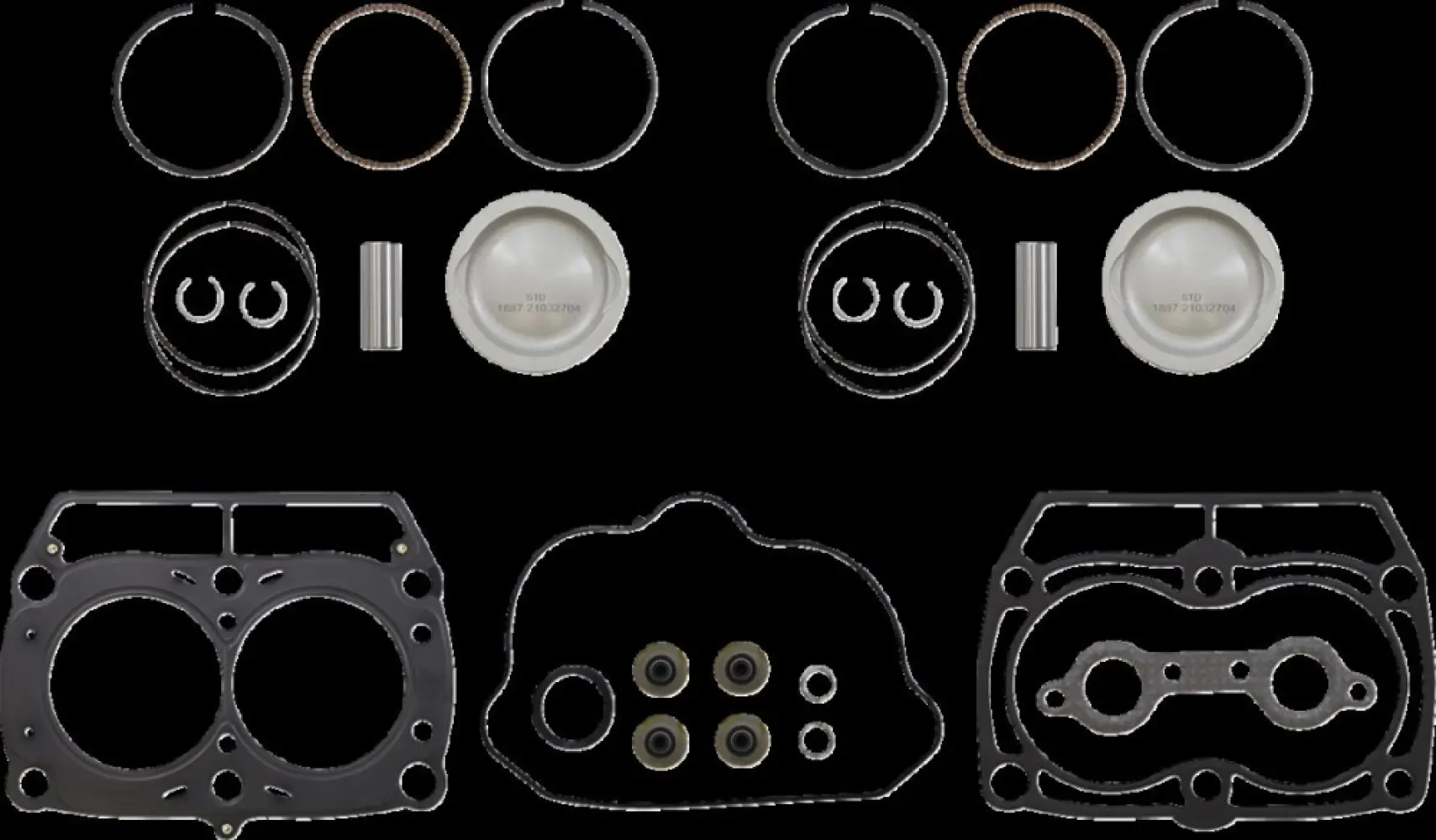 CYLINDER WORKS - CYLINDER KIT STD BORE - 09310614
