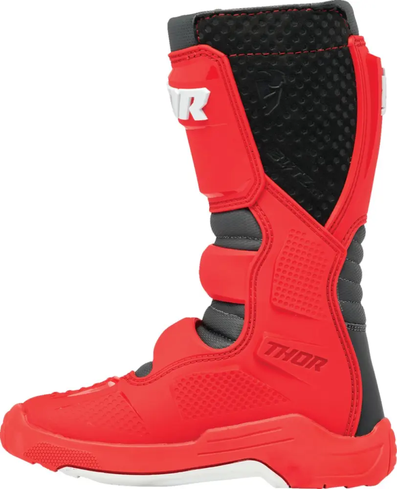 THOR - BOOT YTH BLITZ XR RD/CH 5 - 34110756