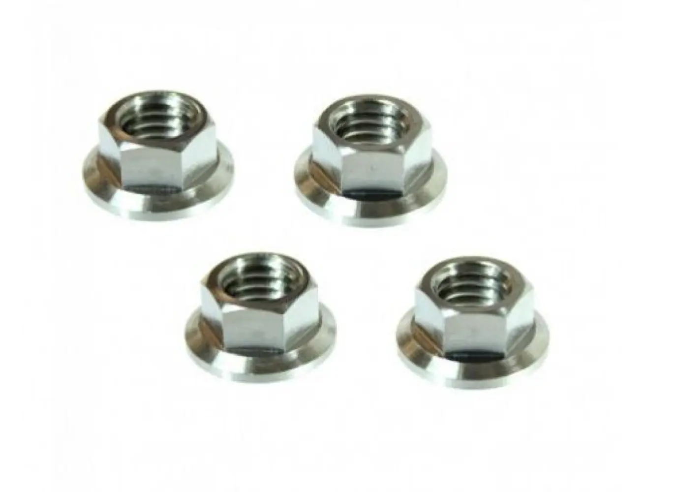 SCAR RACING - TITANIUM NUTS M8 PACK OF 4 - 18602605