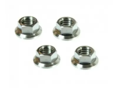 SCAR RACING - TITANIUM NUTS M8 PACK OF 4 - 18602605