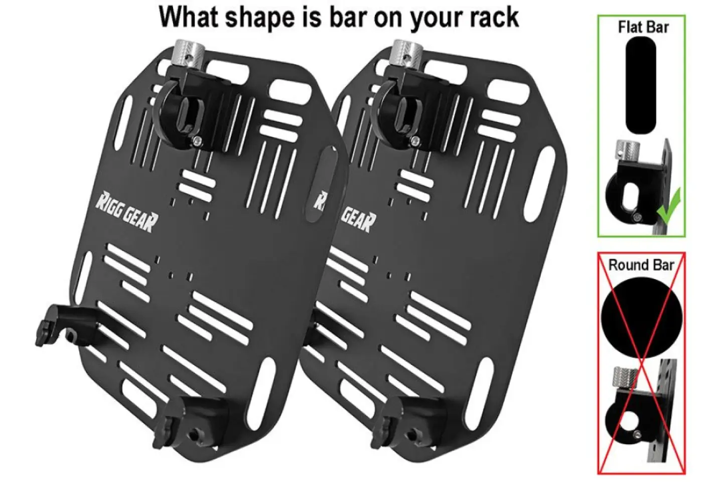NELSON RIGG - PLATE MOUNT SADDLEBAG FLAT/OVA - 35012167